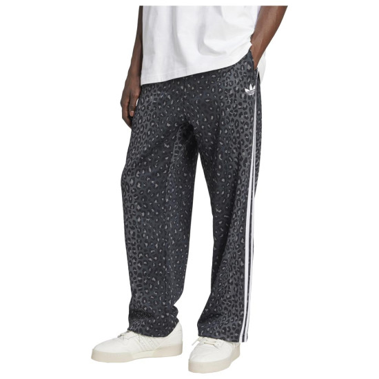 Adidas Ανδρικό παντελόνι φόρμας Firebird Loose Leopard Track Pants